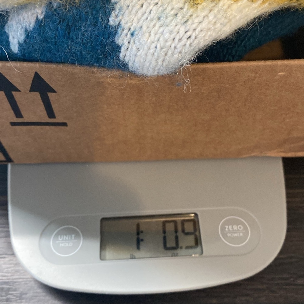 American Eagle wool blend fair isle sweater M Apres ski Nordic preppy classic - Picture 8 of 8